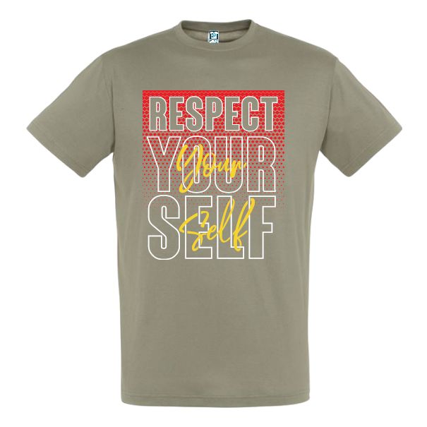 Tricou bărbați - Respect your self