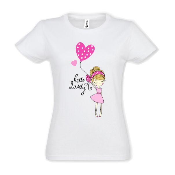 Tricou damă - Hello Lovely