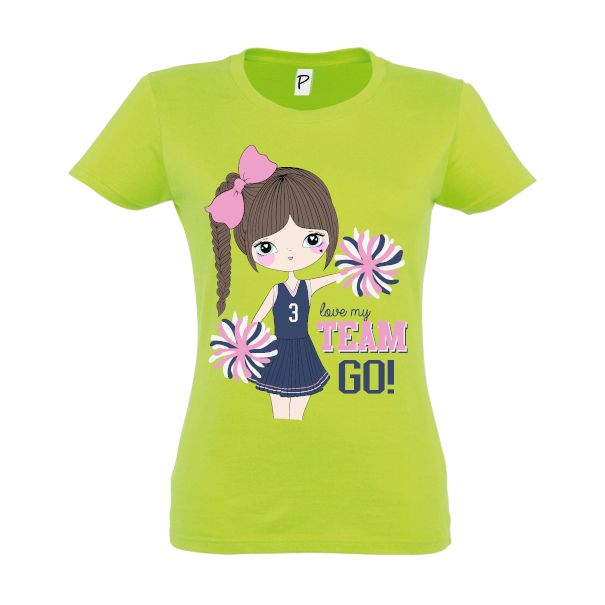 Tricou damă - Love my team
