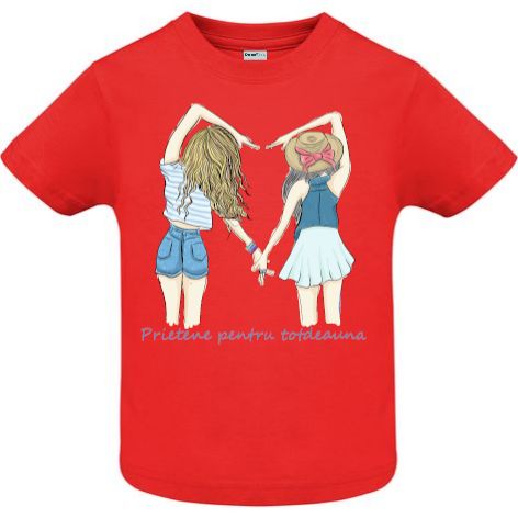 Tricou copii - Prietene pentru totdeauna