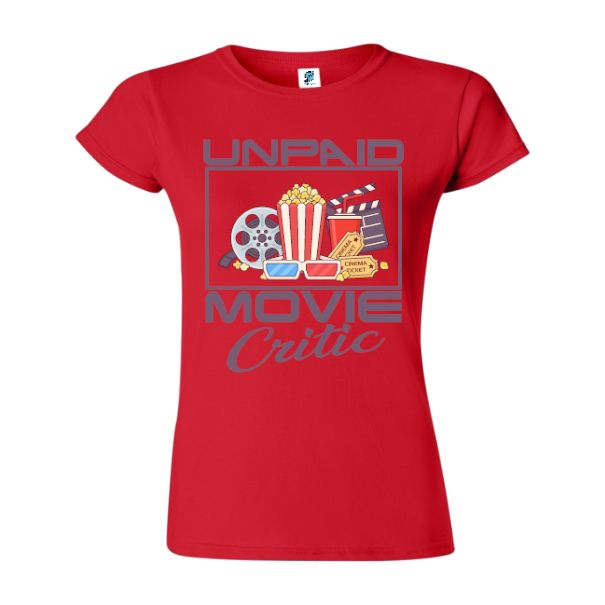 Tricou damă - Unpaid Movie Critic