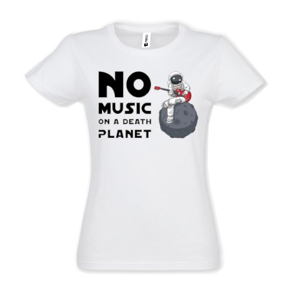 Tricou damă - No Music
