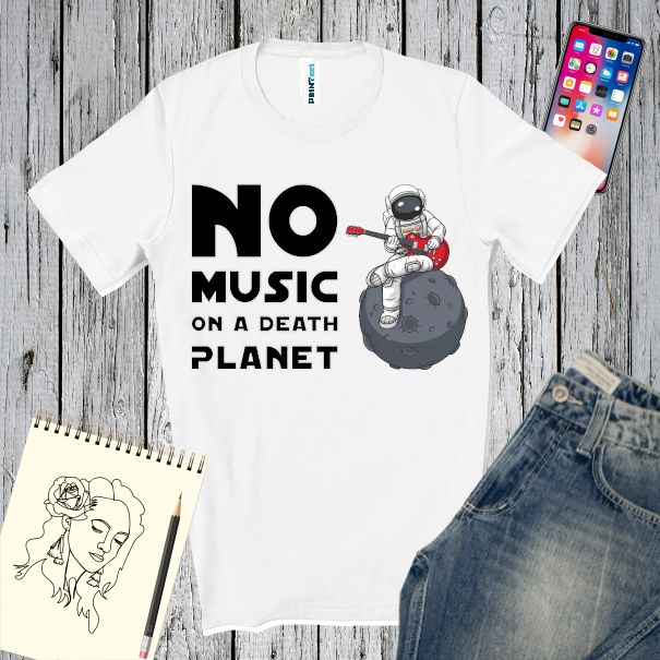Tricou bărbat - No Music