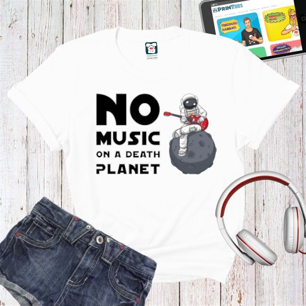 Tricou damă - No Music