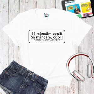 Tricou damă - Punctuația salvează vieți