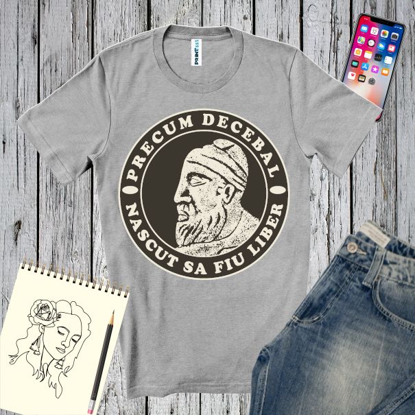 Tricou bărbat - Trăiesc liber