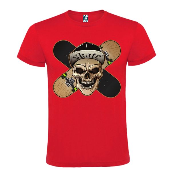 Tricou bărbat - Skate Skull