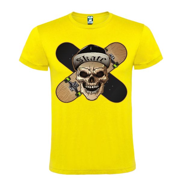 Tricou bărbat - Skate Skull