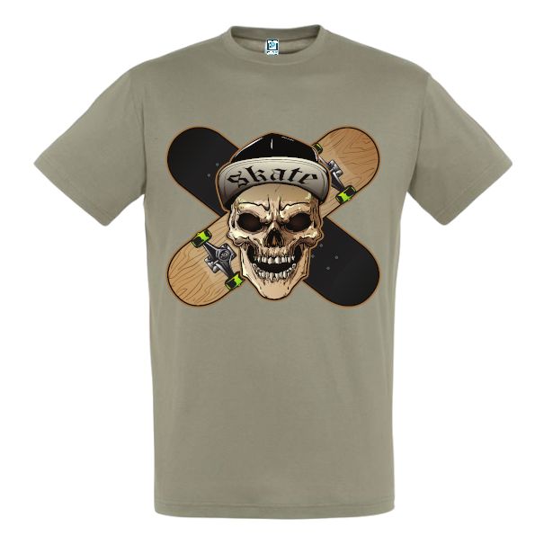 Tricou bărbat - Skate Skull