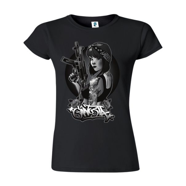 Tricou damă - Gangsta Girl
