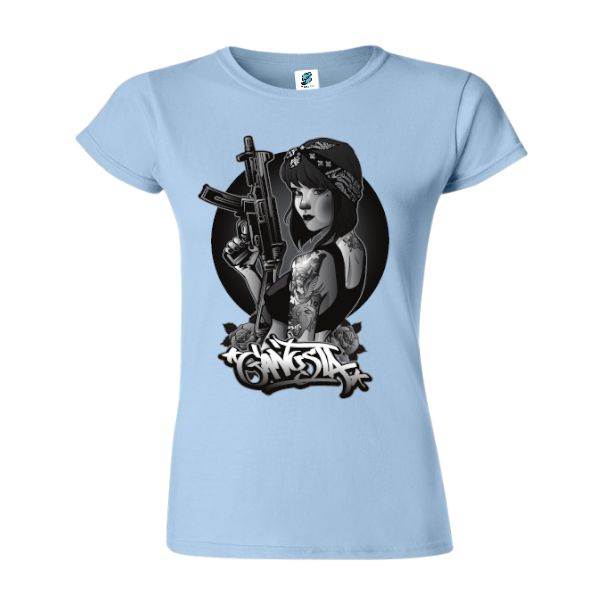 Tricou damă - Gangsta Girl