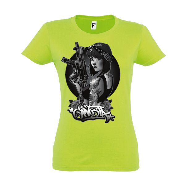 Tricou damă - Gangsta Girl