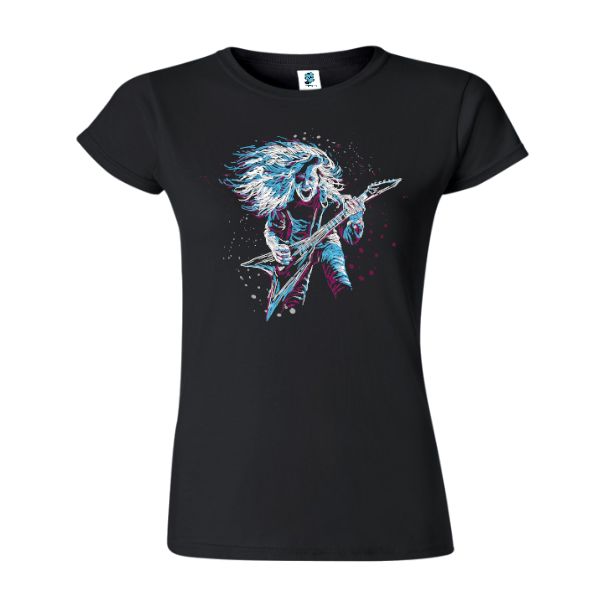 Tricou damă - Chitarist Rock