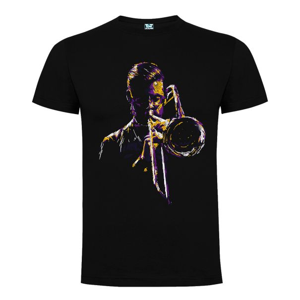 Tricou bărbat - Trombonist de jazz