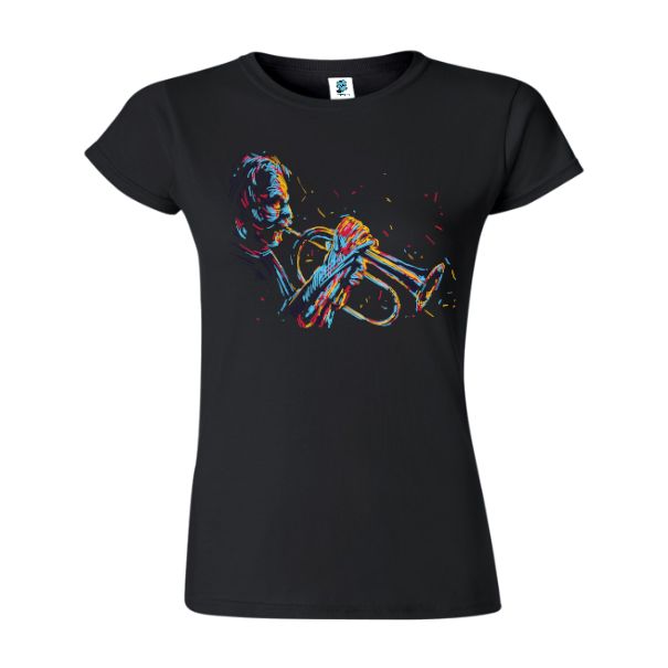 Tricou bărbat - Trompetist de jazz