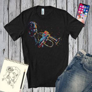 Tricou bărbat - Trompetist de jazz