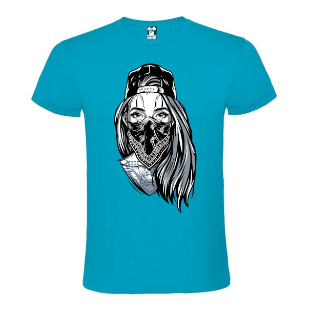 Tricou bărbat - Vintage Gangsta Girl