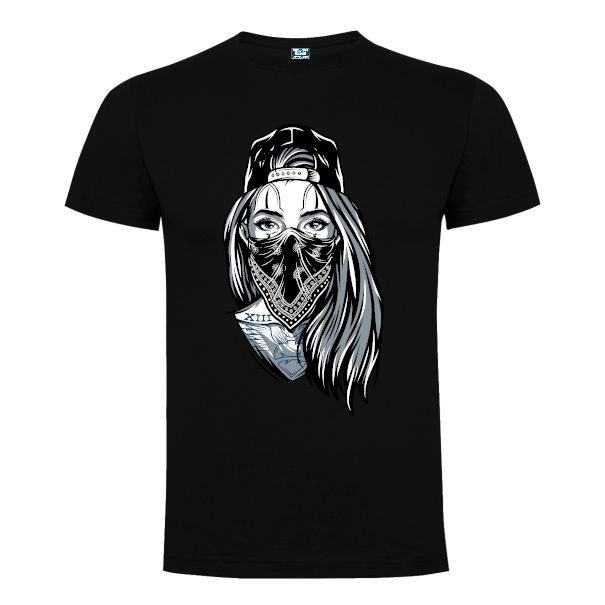 Tricou bărbat - Vintage Gangsta Girl