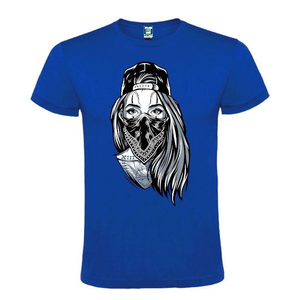 Tricou bărbat - Vintage Gangsta Girl