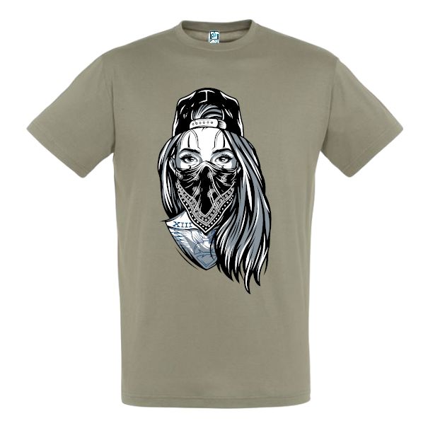 Tricou bărbat - Vintage Gangsta Girl