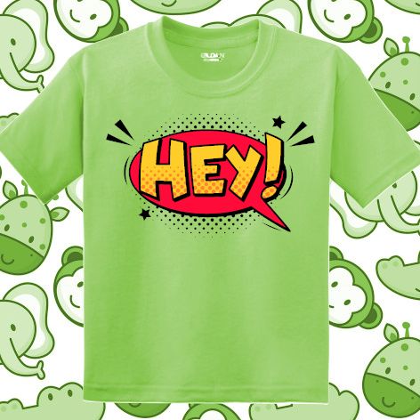 Tricou copii - Comic Hey