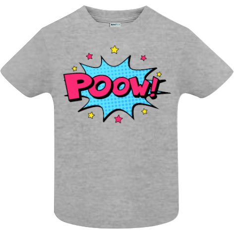 Tricou copii - Comic Poow!