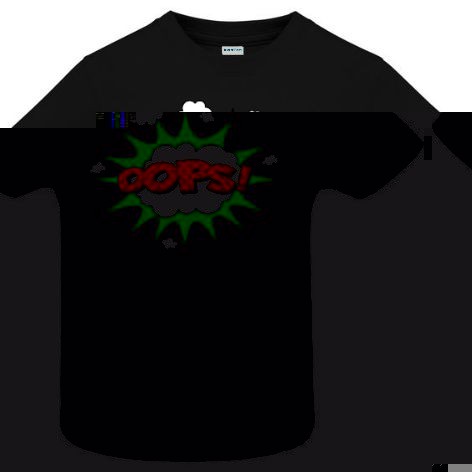 Tricou copii - Comic OOPS!