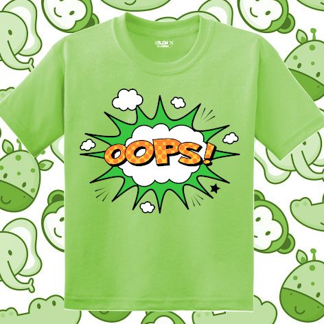 Tricou copii - Comic OOPS!