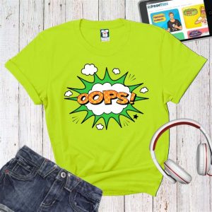 Tricou damă - Comic OOPS!