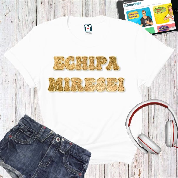 Tricou damă - Echipa miresei