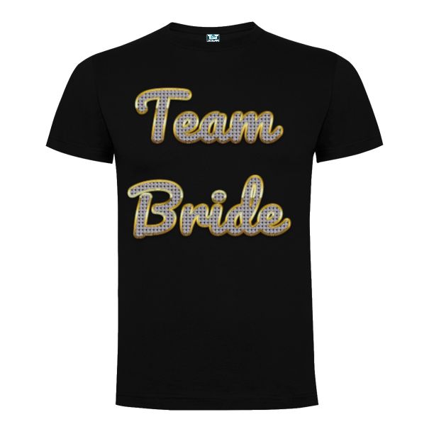 Tricou bărbat din bumbac- Team Bride II - pentru toți membrii importanți implicați în distracție din partea miresei Tricou bărbat - Team Bride II