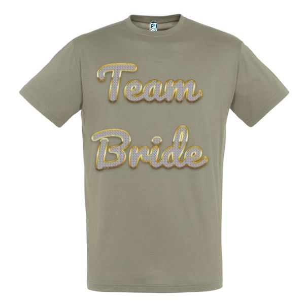 Tricou bărbat din bumbac- Team Bride II - pentru toți membrii importanți implicați în distracție din partea miresei Tricou bărbat - Team Bride II