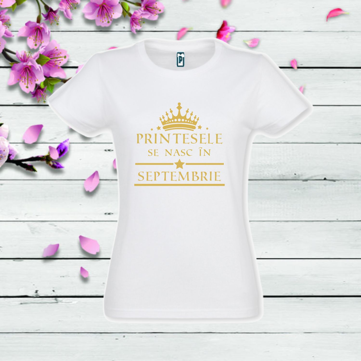 Tricou damă - Prințesele se nasc în septembrie