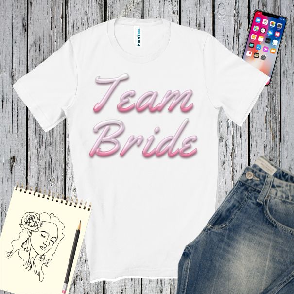 Tricou bărbați- Team Bride