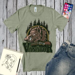 Tricou bărbat - Vânător