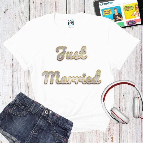 Tricou damă - Just Merried
