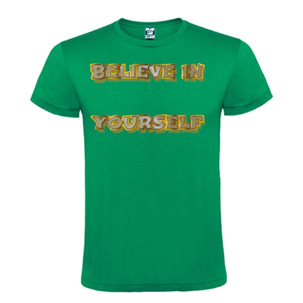 Dacă ai o zi în care încrederea de sine te trădează poartă un tricou de bărbat care să te motiveze: Believe in Yourself Tricou bărbat - Believe in Yourself