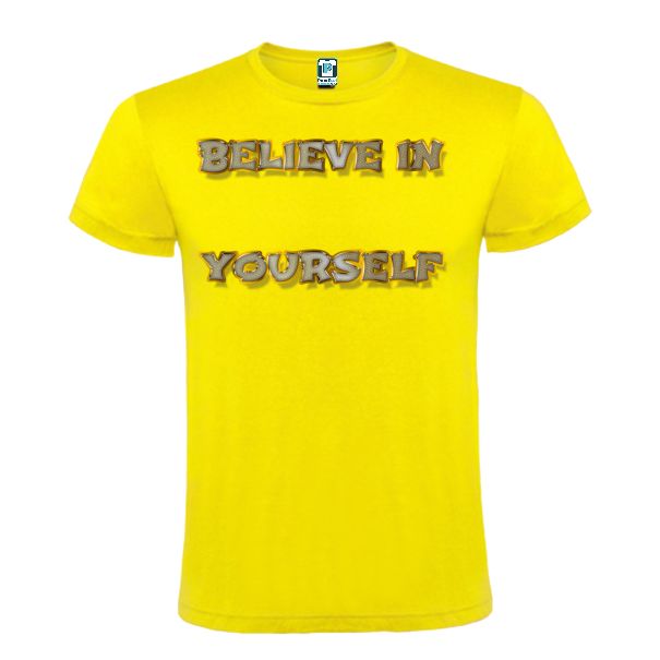 Dacă ai o zi în care încrederea de sine te trădează poartă un tricou de bărbat care să te motiveze: Believe in Yourself Tricou bărbat - Believe in Yourself