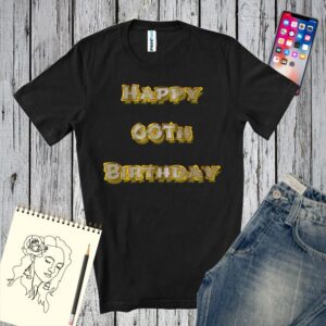 Tricou bărbat - Happy 60th Birthday