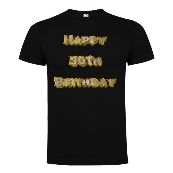 Tricou bărbat - Happy 50th Birthday