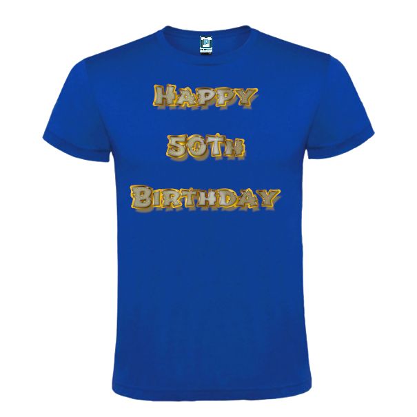Tricou bărbat - Happy 50th Birthday