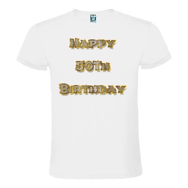 Tricou bărbat - Happy 50th Birthday