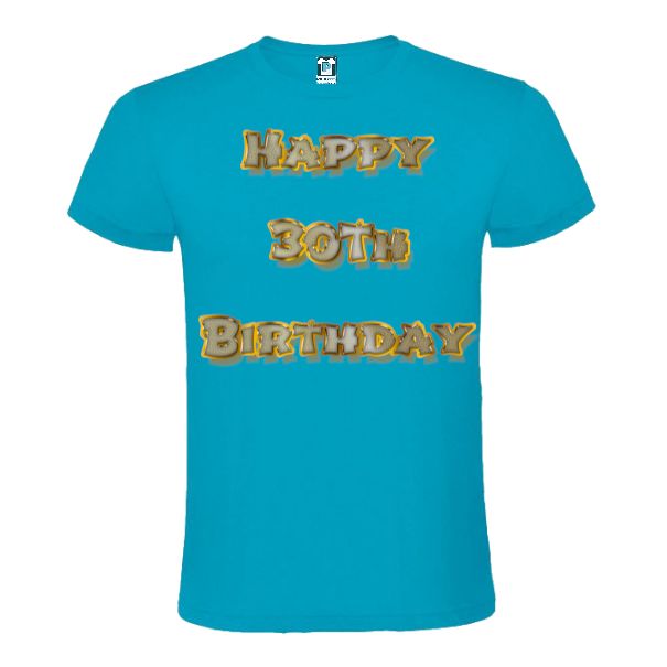 Tricou bărbat - Happy 30th Birthday