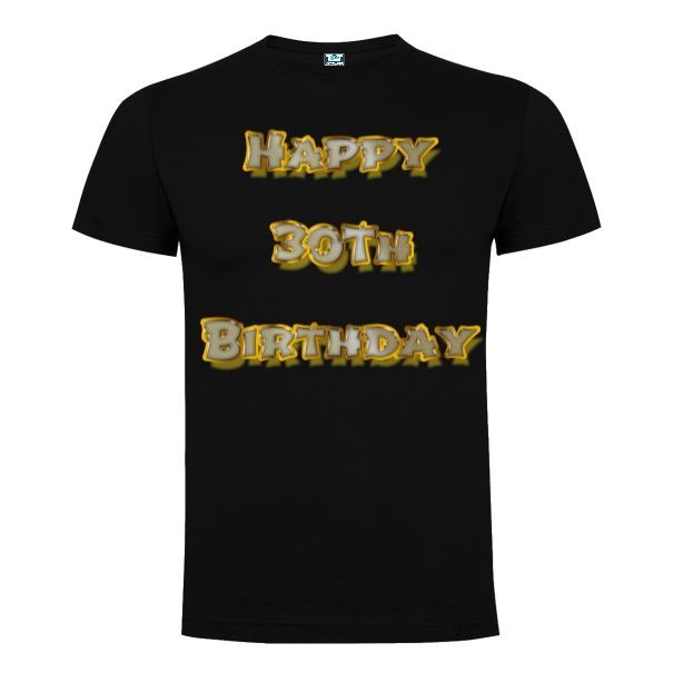 Tricou bărbat - Happy 30th Birthday