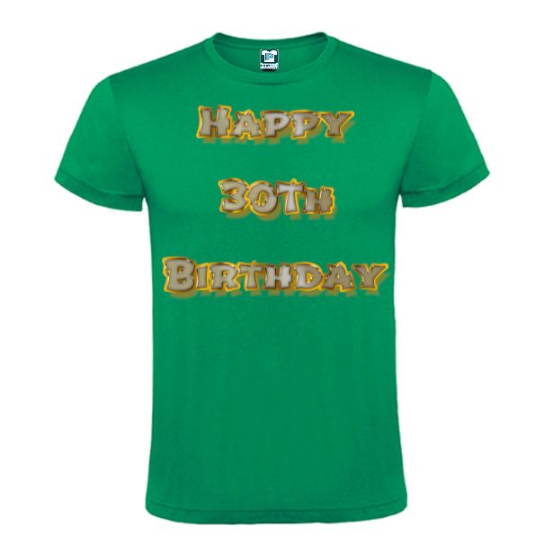 Tricou bărbat - Happy 30th Birthday