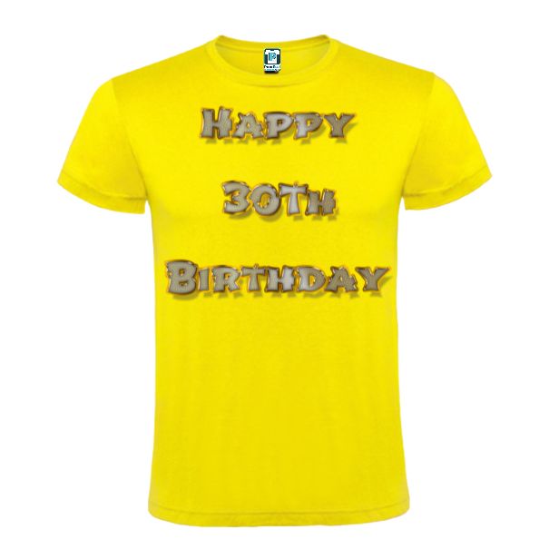 Tricou bărbat - Happy 30th Birthday