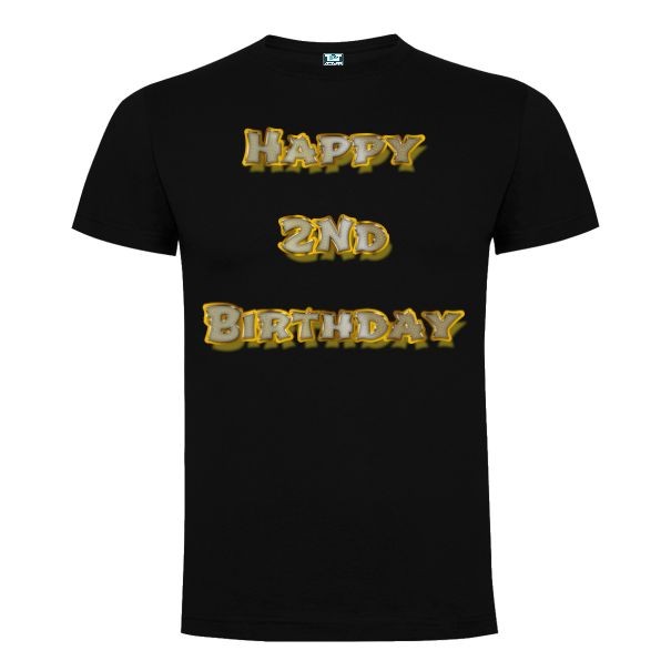 Tricou bărbați - Happy 2nd Birthday