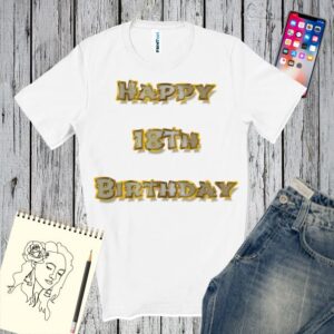 Tricou bărbat - Happy 18th Birthday
