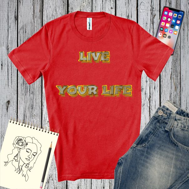 Tricou bărbat - Live Your Life