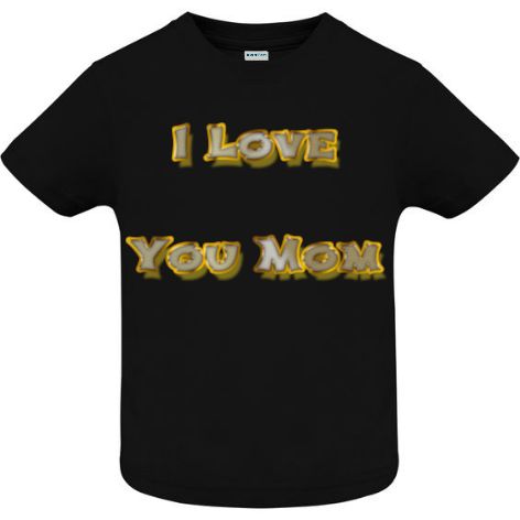 Tricou copii - I Love You Mom